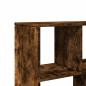 Preview: Raumteiler Räuchereiche 100x33x156,5 cm Holzwerkstoff