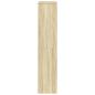 Preview: Raumteiler Sonoma-Eiche 100x33x156,5 cm Holzwerkstoff