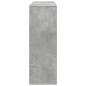 Preview: Raumteiler Betongrau 100x33x94,5 cm Holzwerkstoff