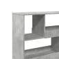 Preview: Raumteiler Betongrau 100x33x94,5 cm Holzwerkstoff