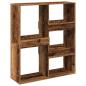 Preview: Raumteiler Altholz-Optik 100x33x115 cm Holzwerkstoff