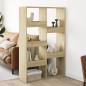 Preview: ARDEBO.de - Raumteiler Sonoma-Eiche 100x33x155,5 cm Holzwerkstoff