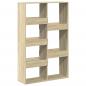 Preview: Raumteiler Sonoma-Eiche 100x33x155,5 cm Holzwerkstoff