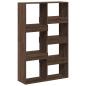 Preview: Raumteiler Braun Eichen-Optik 100x33x155,5 cm Holzwerkstoff