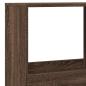 Preview: Raumteiler Braun Eichen-Optik 100x33x175 cm Holzwerkstoff
