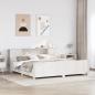 Preview: ARDEBO.de - Massivholzbett ohne Matratze Weiß 180x200 cm Kiefernholz