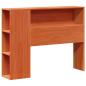 Preview: Massivholzbett ohne Matratze Wachsbraun 75x190 cm Kiefernholz