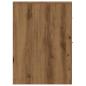 Preview: Badschrank Schmal mit Rollen Artisan-Eiche Holzwerkstoff