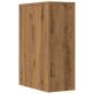 Preview: Badschrank Schmal mit Rollen Artisan-Eiche Holzwerkstoff