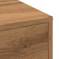 Preview: Badschrank Schmal mit Rollen Artisan-Eiche Holzwerkstoff