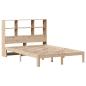 Preview: Massivholzbett mit Regal ohne Matratze 140x200 cm Kiefer