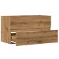 Preview: Waschbeckenunterschrank Artisan-Eiche 90x38,5x45 Holzwerkstoff