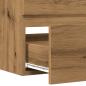 Preview: Waschbeckenunterschrank Artisan-Eiche 90x38,5x45 Holzwerkstoff