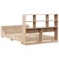 Preview: Massivholzbett ohne Matratze 160x200 cm Kiefernholz