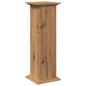 Preview: Postament mit Stauraum Artisan-Eiche 31x30x90 cm Holzwerkstoff