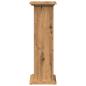 Preview: Postament mit Stauraum Artisan-Eiche 31x30x90 cm Holzwerkstoff