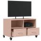 Preview: TV-Schrank Rosa 68x39x43,5 cm Stahl