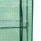 Preview: Hochbeet mit Gewächshaus-Aufsatz Rattan-Optik 80x40x138 cm