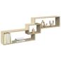 Preview: ARDEBO.de - Wandschrank 158x18x53 cm Sonoma Eiche Holzwerkstoff