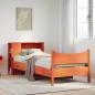 Preview: ARDEBO.de - Massivholzbett ohne Matratze Wachsbraun 75x190 cm Kiefernholz