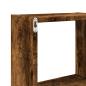 Preview: Wandschrank 78x18x71 cm Räuchereiche Holzwerkstoff