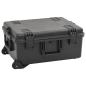 Preview: ARDEBO.de - Koffer für Flugreise Tragbar Schwarz 62,5x50x28,5 cm PP