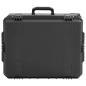 Preview: Koffer für Flugreise Tragbar Schwarz 62,5x50x28,5 cm PP