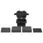 Preview: Koffer für Flugreise Tragbar Schwarz 30x24,5x20 cm PP