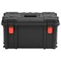 Preview: Koffer für Flugreise Tragbar Schwarz 57x35x32,5 cm PP
