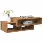 Preview: ARDEBO.de - Couchtisch Artisan-Eiche 105x55x32 cm Holzwerkstoff