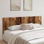 Preview: ARDEBO.de - Kopfteil Wandmontage Altholz-Optik 240x1,5x80 cm Holzwerkstoff