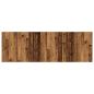 Preview: Kopfteil Wandmontage Altholz-Optik 240x1,5x80 cm Holzwerkstoff