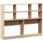Preview: Kopfteil mit Stauraum 120 cm Massivholz Kiefer