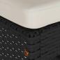 Preview: Garten-Barhocker mit Kissen 6 Stk. Schwarz Poly Rattan