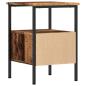 Preview: Nachttische 2 Stk. Altholz-Optik 34x36x50 cm Holzwerkstoff