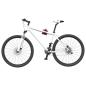 Preview: ARDEBO.de - Fahrrad-Montageständer Wandmontage Klappbar Rot Schwarz Stahl