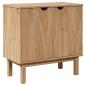Preview: Flurschrank OTTA 75x40x75 cm Massivholz Kiefer