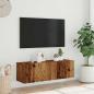 Preview: TV-Wandschrank Altholz-Optik 100x30x30 cm Holzwerkstoff