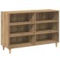 Preview: Sideboard Artisan-Eiche 103,5x35x70 cm Holzwerkstoff