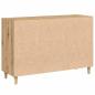 Preview: Sideboard Artisan-Eiche 103,5x35x70 cm Holzwerkstoff