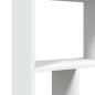 Preview: Bücherregal Weiß 60x20x120 cm Holzwerkstoff