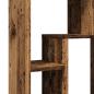 Preview: Bücherregal Altholz-Optik 63x20x90 cm Holzwerkstoff