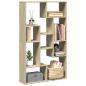 Preview: ARDEBO.de - Bücherregal Sonoma-Eiche 72x20x120 cm Holzwerkstoff