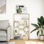 Preview: Bücherregal Sonoma-Eiche 72x20x120 cm Holzwerkstoff