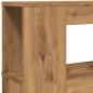 Preview: LED-Kopfteil Artisan-Eiche 160x18,5x103,5 cm Holzwerkstoff
