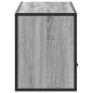 Preview: TV-Schrank Grau Sonoma 100x31x39,5 cm Holzwerkstoff und Metall