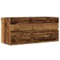 Preview: Waschbeckenschrank Altholz-Optik 100x38,5x45 cm Holzwerkstoff