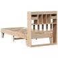 Preview: Massivholzbett ohne Matratze 75x190 cm Kiefernholz