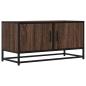 Preview: TV-Schrank Eichen-Optik 80x34,5x40 cm Holzwerkstoff und Metall