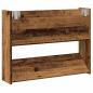 Preview: Wand-Schuhregal Altholz-Optik 80x18x60 cm Holzwerkstoff
